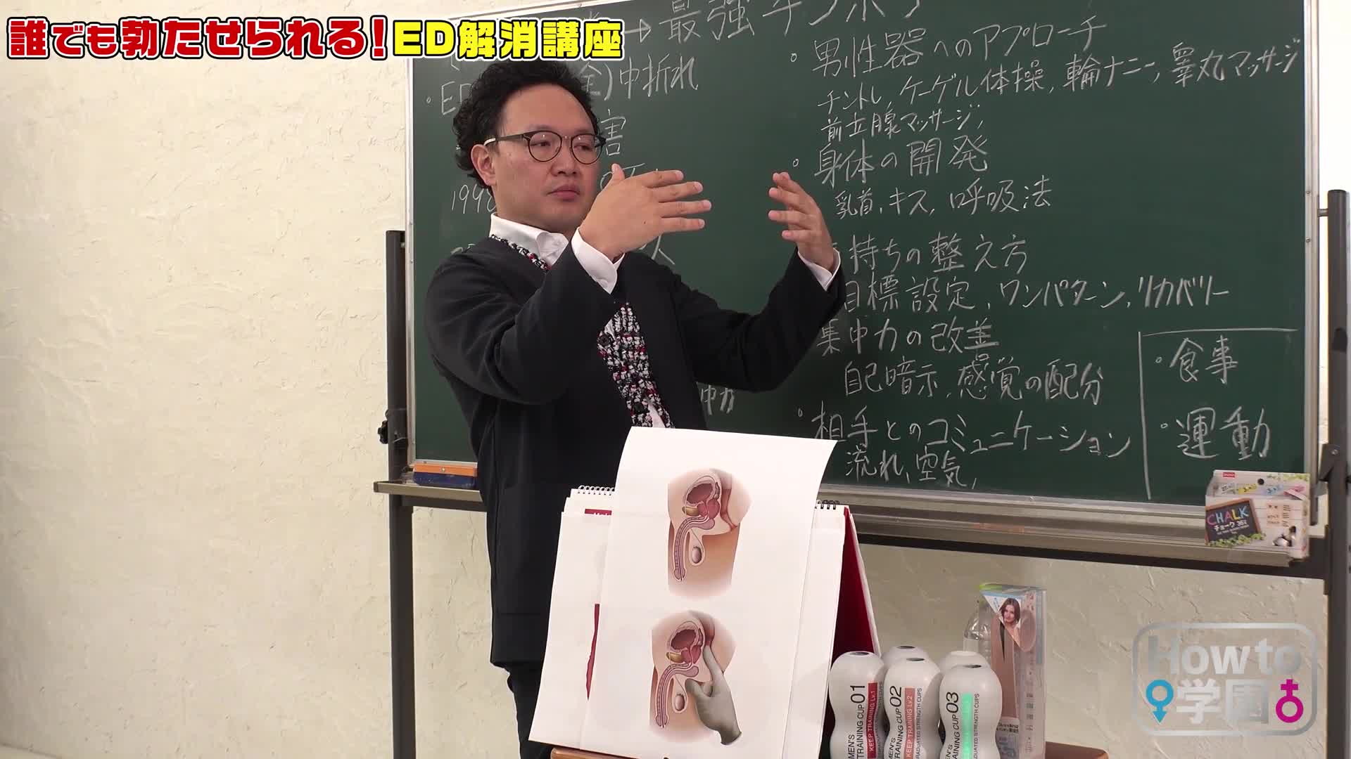 如何觀看《How to学園》，絕對會讓你變得更擅長性愛的教科書AV【勃起障礙（ED）解消版】 天月杏 - AV大平台 - 中文字幕，成人影片，AV，國產，線上看