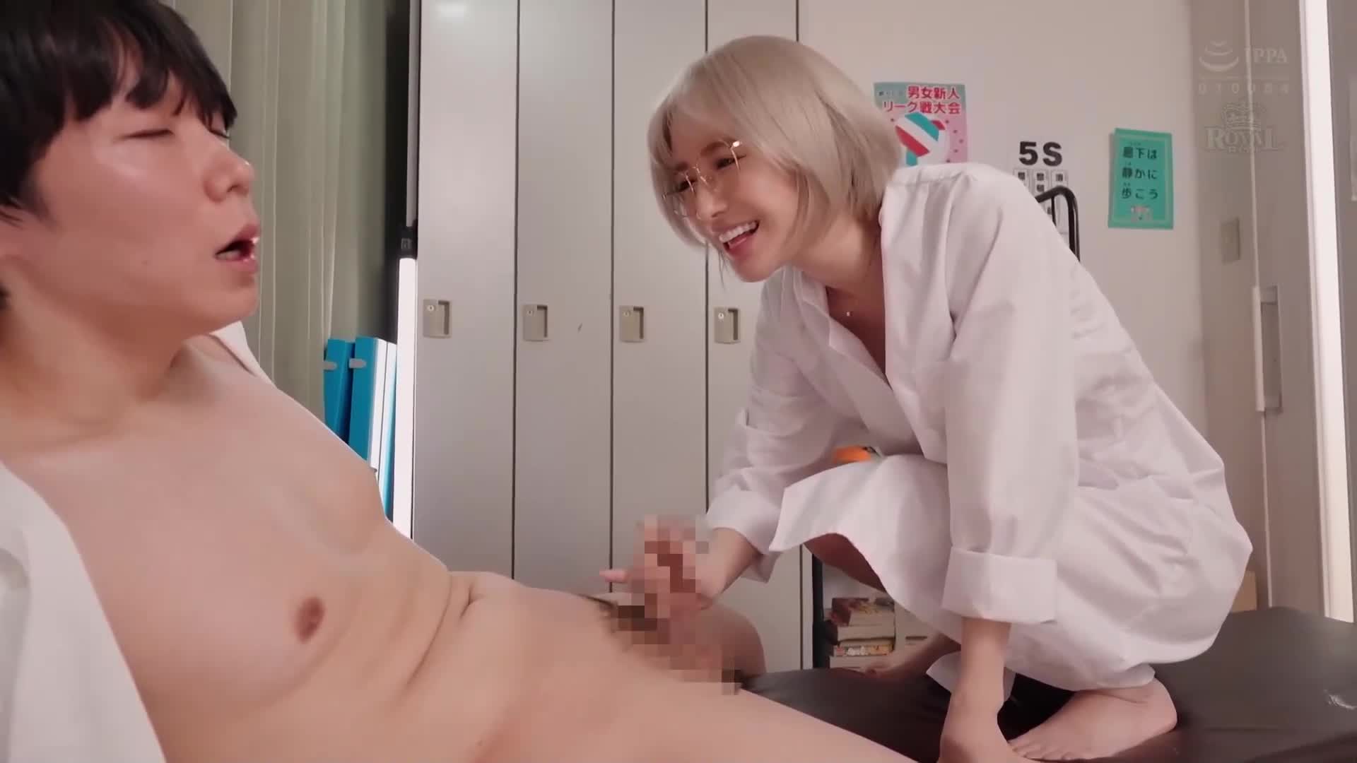 性別問題諮詢所，性感美女老師透過溫柔的陰道檢查，讓男子學生在色色的保健室中多次射精的。百永紗里奈 - AV大平台 - 中文字幕，成人影片，AV，國產，線上看